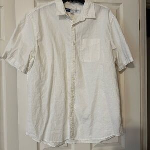 Men’s Old Navy White Button Down XXL Tall